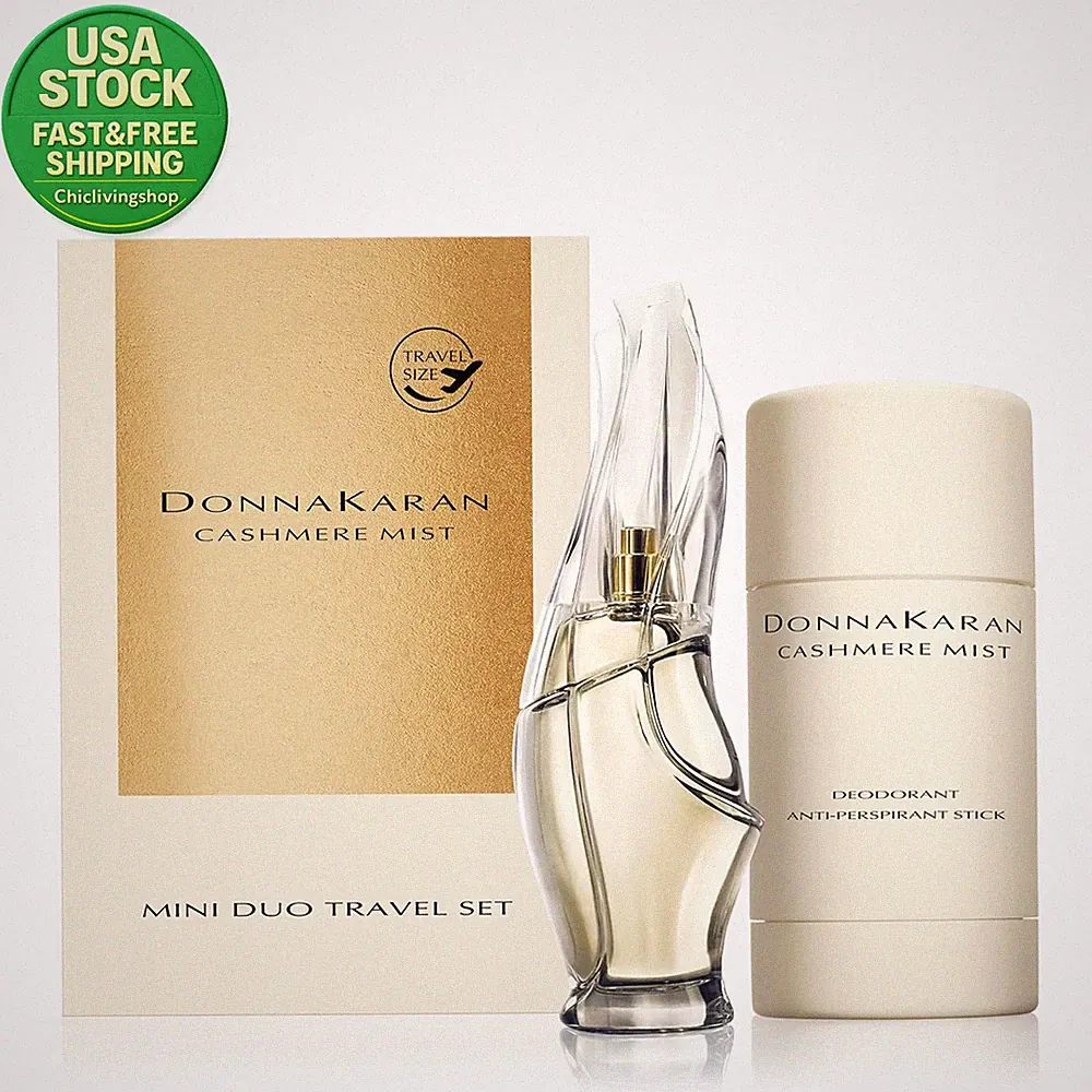 Donna Karan Cashmere Mist Duo Set Women Fragrance 0.13 Fl Oz Pack of 2
