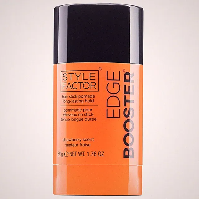 Style Factor EDGE BOOSTER Hair Wax Stick 1.76 Ounce (Pack of 1), Strawberry